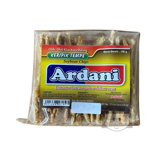 Ardani Keripik Tempe 150 gr Exp. 30-08-2025