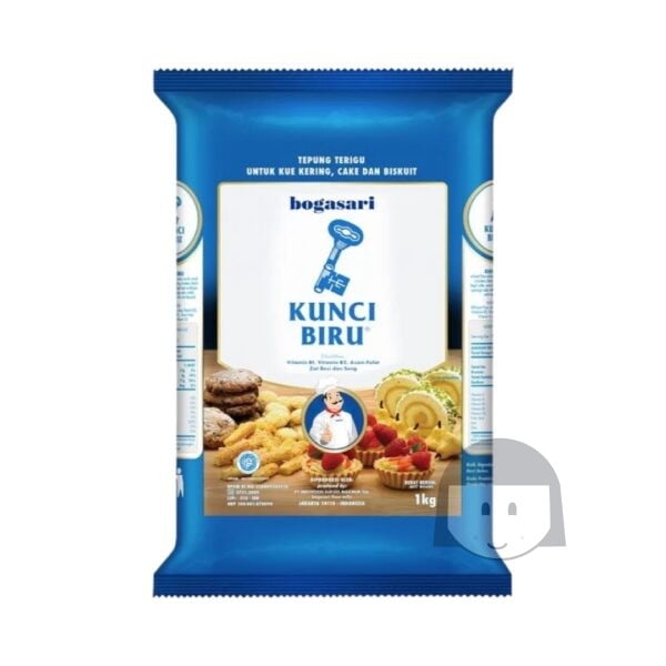 Bogasari Tepung Terigu Kunci Biru 1 kg
