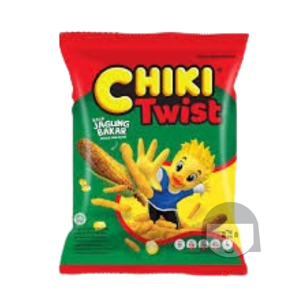 Chiki Twist Rasa Jagung Bakar 75 gr Savory Snacks