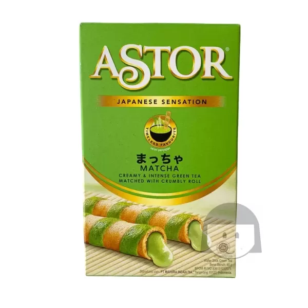 Astor Matcha Wafer Stick 40 gr Bulk Discount