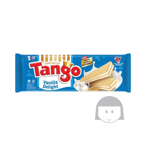 Tango Wafer Renyah Vanilla Delight 110 gr
