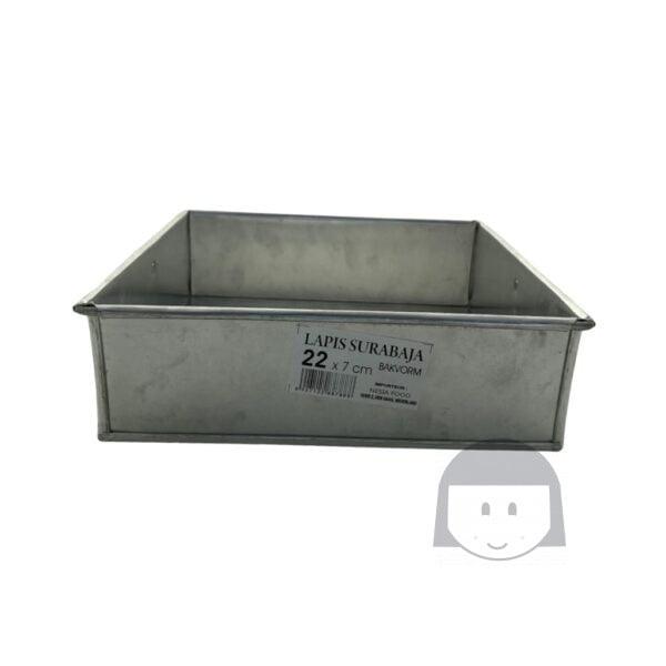 Nesia Loyang Kotak 22 cm Baking Supplies