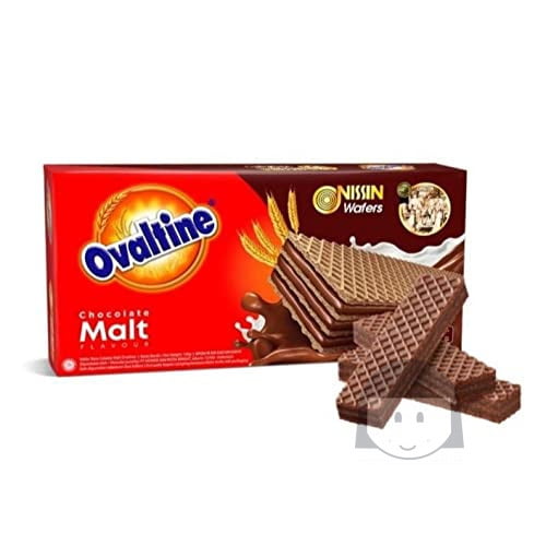 Nissin Wafers Ovaltine Chocolate Malt Flavour 150 gr Limited Products