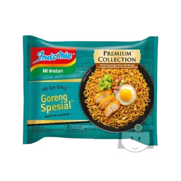 Indomie Premium Collection Mi Keriting Goreng Spesial 90 gr Exp. 17-09-2025