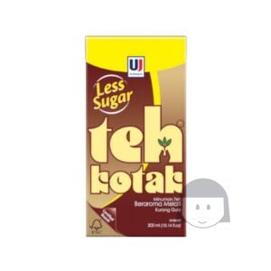 Ultra Teh Kotak Less Sugar 300 ml 1 Dus isi 24 Drinks