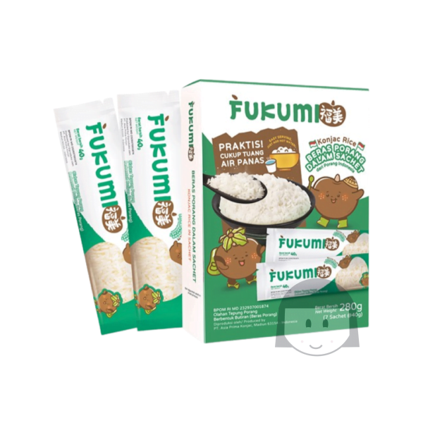 Fukumi Beras Porang 40 gr, 7 sachets