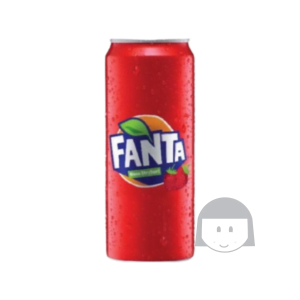 Fanta Strawberry Kaleng 250 ml Drinks