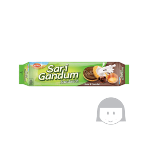 Roma Sari Gandum Sandwich Susu & Cokelat 108 gr Cemilan Manis