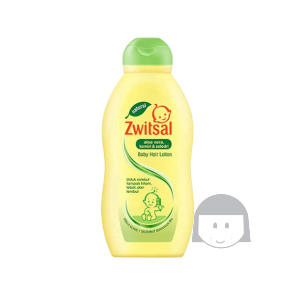 Zwitsal Losion Rambut Bayi Aloe Vera, Kemiri & Seledri 100 ml