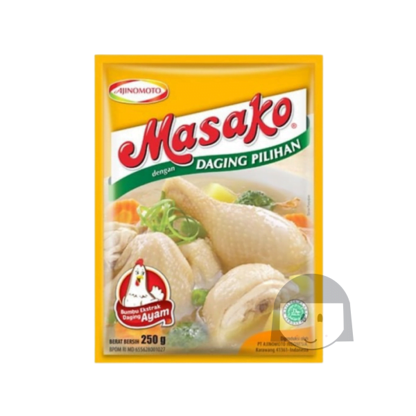 Masako Bumbu Ekstrak Daging Ayam 250 gr Spices & Seasoned Flour
