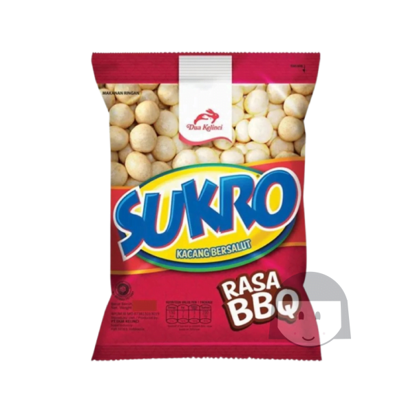 Dua Kelinci Sukro BBQ 100 gr Hartige snacks