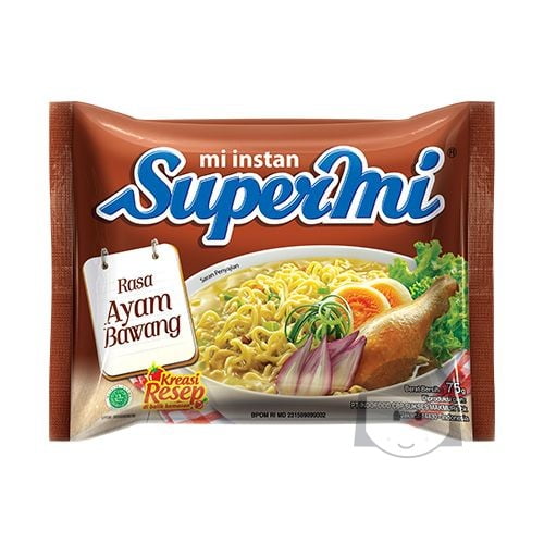 Supermi Rasa Ayam Bawang 75 gr Limited Products