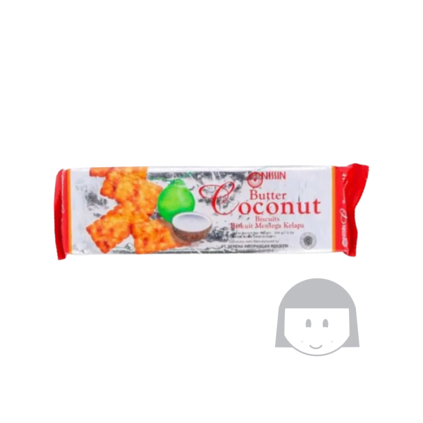 Nissin Butter Coconuts Biscuits 200 gr Limited Products