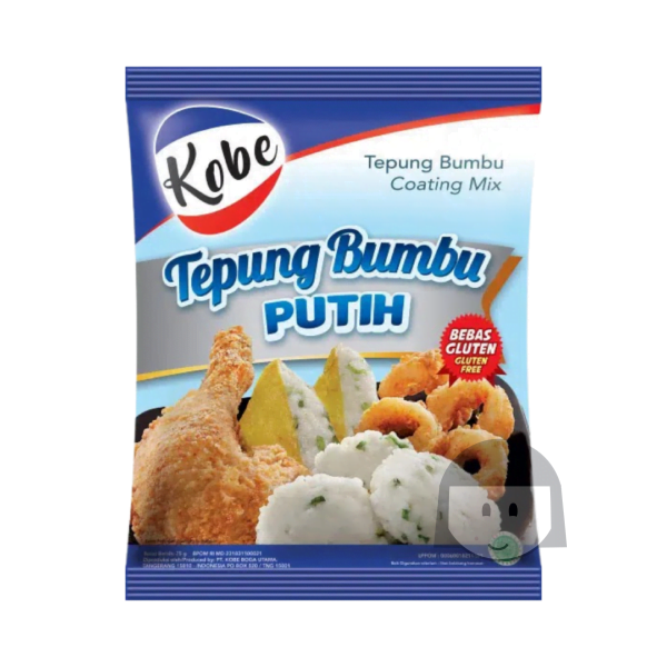 Kobe Tepung Bumbu Putih 75 gr Bumbu & Tepung Berbumbu