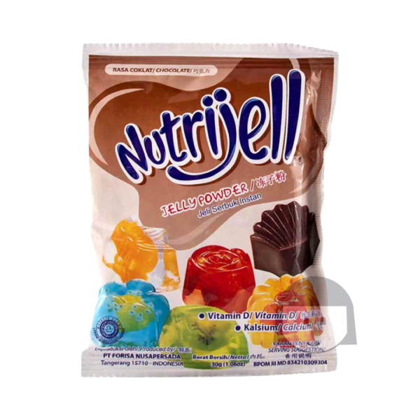 Nutrijell Jelly Powder Rasa Cokelat / Chocolate 25 gr Baking Supplies