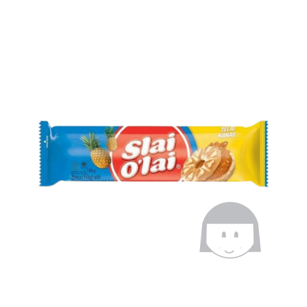 Slai O’lai Biskuit Susu dengan Selai Rasa Nanas 128 gr Limited Products