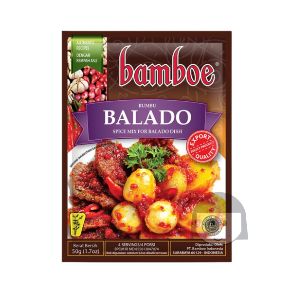 Bamboe Bumbu Balado 50 gr Spices & Seasoned Flour