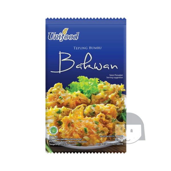 Pondan Unifood Tepung Bumbu Bakwan 80 gr Spices & Seasoned Flour