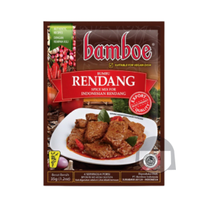 Bamboe Bumbu Rendang (Indonesian Rendang Curry) 45 gr Spices & Seasoned Flour