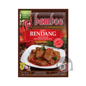 Bamboe Bumbu Rendang (Indonesische Rendang Curry) 45 gr Kruiden & Gekruide Meel