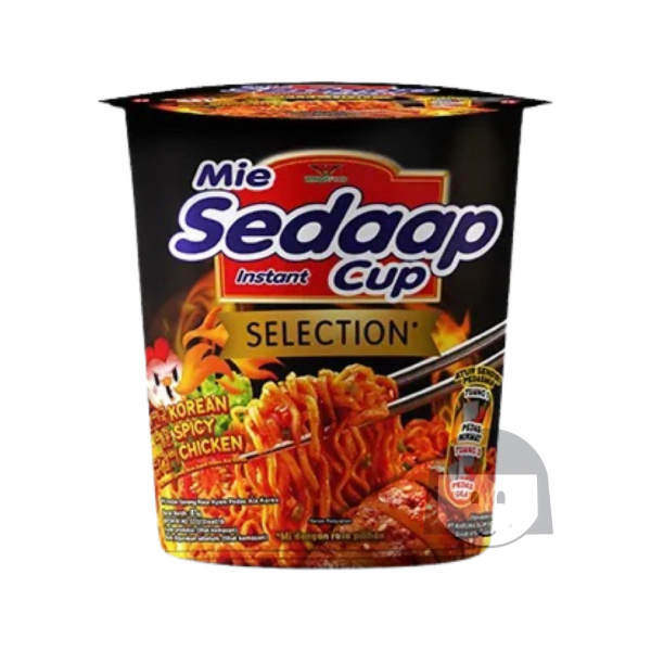 Mie Sedaap Cup Korean Spicy Chicken 81 gr Noodles & Instant Food