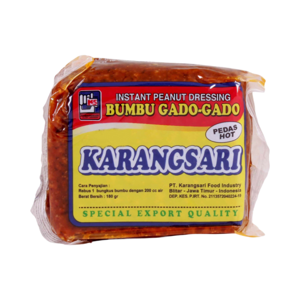 Karangsari Bumbu Gado Gado Pedas 180 gr Exp. 22-07-2025
