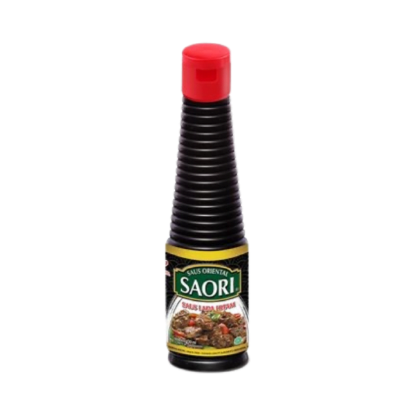 Saori Saus Lada Hitam 133 ml Clearance Sale