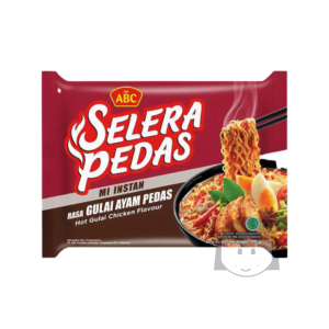 ABC Selera Pedas Rasa Gulai Ayam Pedas 70 gr Exp. 09-06-2024 Noodles & Instant Food