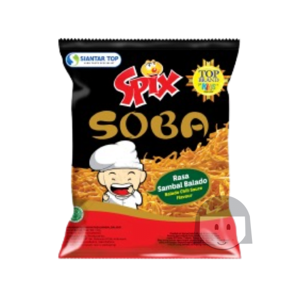 Spix Soba Rasa Sambal Balado 45 gr Savory Snacks