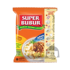 Super Bubur Instan Lezat Rasa Abon Sapi 49 gr Noedels & Instant Voedsel