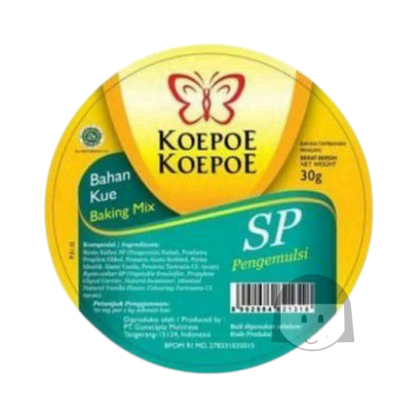 Koepoe Koepoe SP Pengemulsi 30 gr Bakbenodigdheden