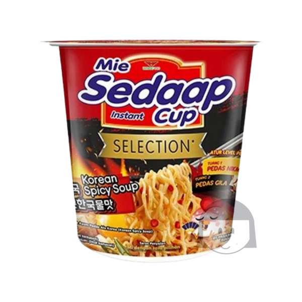 Mie Sedaap Cup Korean Spicy Soup 75 gr Noodles & Instant Food