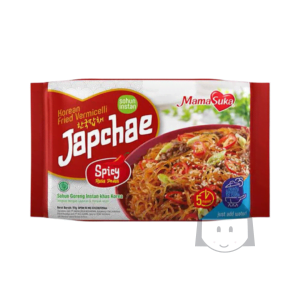 Mamasuka Korean Fried Fermicelli Japchae Spicy 110 gr Noodles & Instant Food