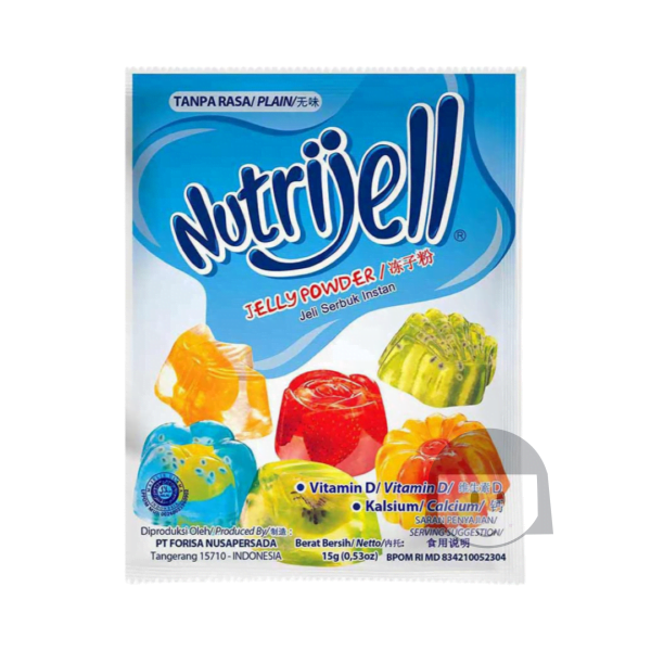 Nutrijell Jelly Powder Tanpa Rasa / Polos 15 gr Perlengkapan Memanggang