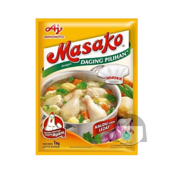 Masako Bumbu Ekstrak Daging Ayam 1 kg Spices & Seasoned Flour