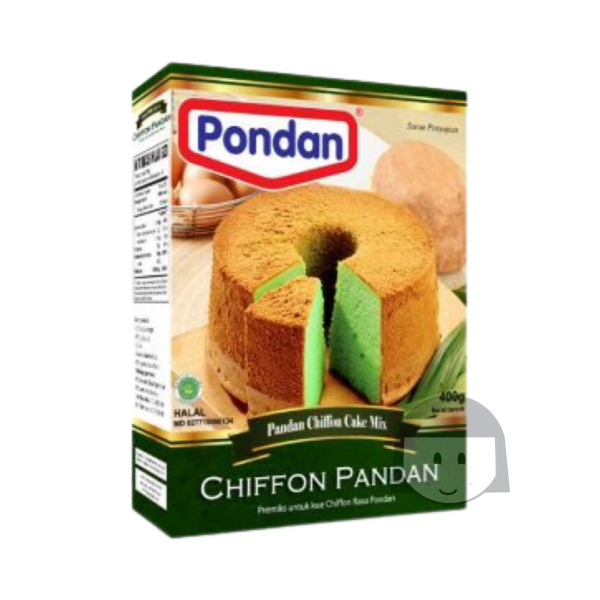 Pondan Chiffon Pandan 400 gr Baking Supplies