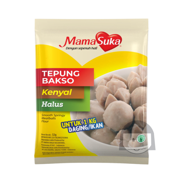 Mamasuka Tepung Bakso Kenyal Halus 32 gr Spices & Seasoned Flour