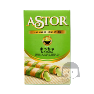 Astor Matcha Wafer Stick Teh Hijau 40 gr Sweet Snacks