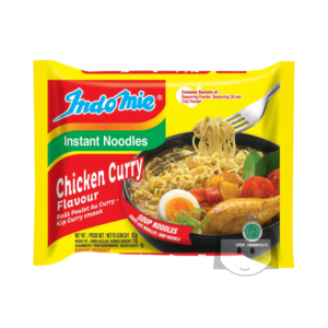 Indomie Chicken Curry Flavour 80 gr Noodles & Instant Food