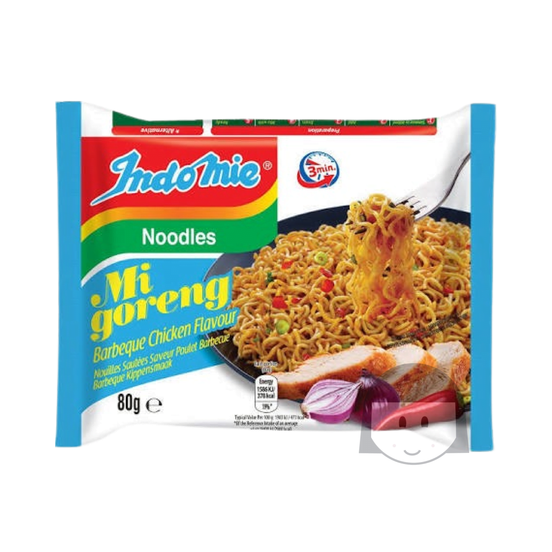 Indomie Mi Goreng Barbeque Chicken Flavour 80 gr - 100% authentic ...