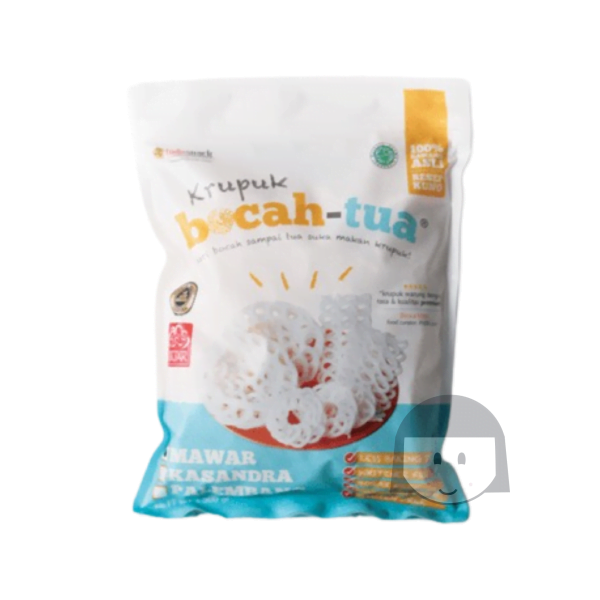 Bocah Tua Krupuk Mawar 500 gr Raw Krupuk