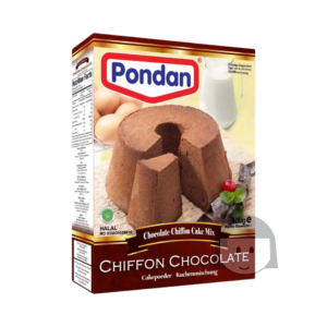 Pondan Chiffon Chocolade 400 gr Bakbenodigdheden
