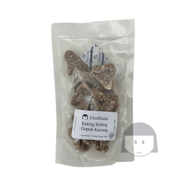 KiosKana Enting Enting Gepuk Kacang 100 gr Limited Products