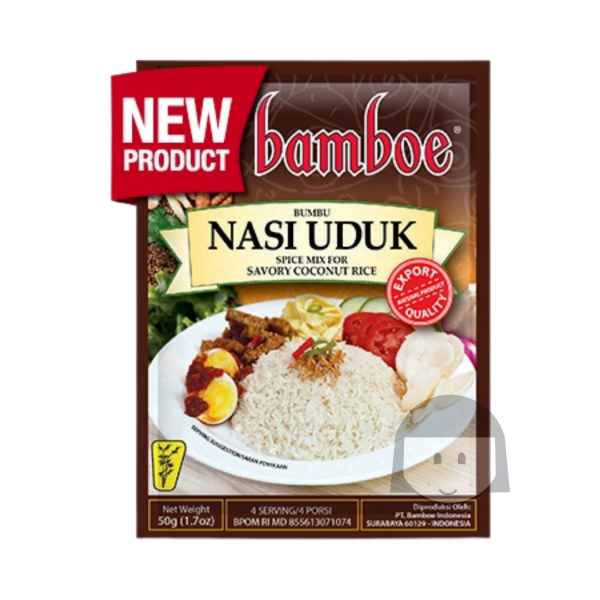 Bamboe Bumbu Nasi Uduk 50 gr Bulk Discount