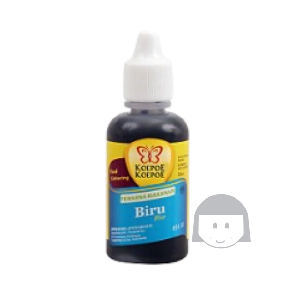 Koepoe Koepoe Pewarna Biru 30 ml Perlengkapan Memanggang