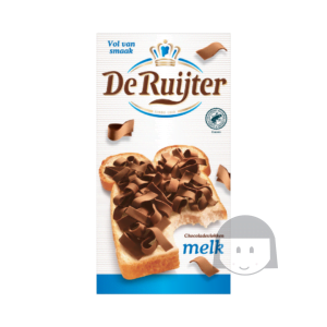 De Ruijter Milk Chocolate Flakes 200 gr