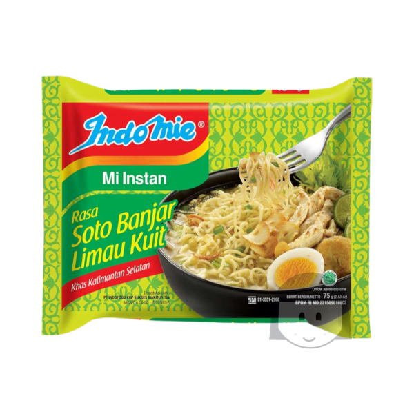Indomie Rasa Soto Banjar Limau Kuit 75 gr Noodles & Instant Food