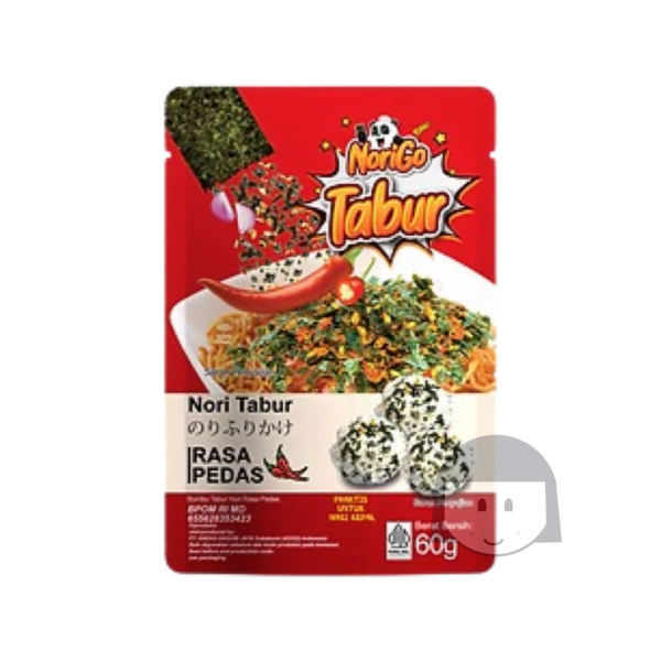 Norigo Tabur Nori Tabur Rasa Pedas 60 gr Meal Compliment