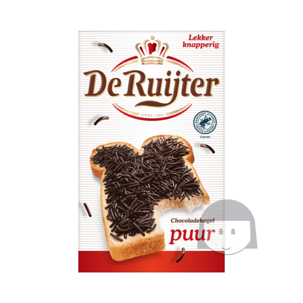 De Ruijter Dark Chocolate Sprinkles 390 gr Typical Dutch