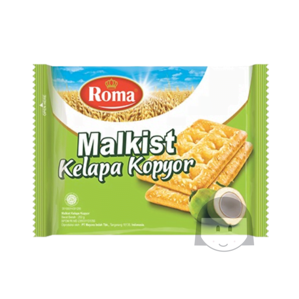 Roma Malkist Kelapa Kopyor 200 gr Sweet Snacks